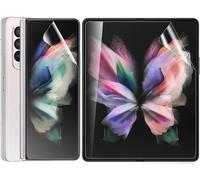 Pack 2 Film Hydrogel Tpu Pour Samsung Galaxy Z Fold3 / Fold 3 5g - Protection Écran 3d Flexible Ultra-Fin 0,16 Mm, Hd Transparent & Haute Réactivité Tactile
