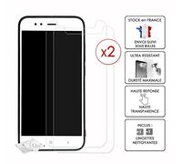 Pack 2 Films de Protection d'écran pour Blackview BV 9600 Pro 2019 en Verre trempé Haute Transparence, Ultra résistant (dureté maximale), Ultra Slim, Anti Traces, Pose Facile et Protection optimale