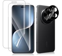 Pack 2 Films Écran Tpu + 2 Protections Caméra Pour Honor Magic7 Pro 5g ¿ Hd, Haute Sensibilité Tactile, Anti-Traces & Anti-Rayures, Installation Facile (2 Kits Nettoyage)