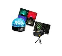 Pack 2 jeux de lumière - 1 Dôme ASTRO + 1 Laser