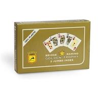 Pack 2 jeux Golden Trophy Poker Jumbo