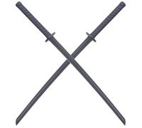 Pack 2 Katanas Sabre en Polypropylene 112cm Entrainement Combat Décoration