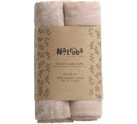 Pack 2 langes en coton bio rose poudré