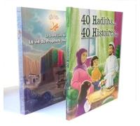 Pack 2 livres : Le Grand Livre de la Vie du Prophète Muhammad + 40 Hadiths... 40 Histoires... (Edition de luxe)