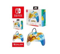 Pack 2 Manettes filaire SWITCH Nintendo - Pokémon - Pikachu Charge Officielle avec Câble USB détachable