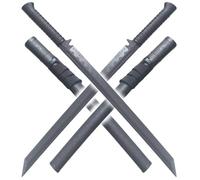 Pack 2 Ninjatos Plastique Ninjato Polypropylene Epee Ninja Sabre + Fourreau Ninjato Japonais