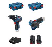 Pack 2 outils 12V Meuleuse GWS 12V-76 + Perceuse visseuse GSR 12V-35 BOSCH
