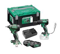 Pack 2 outils 18V (DS18DE + WH18DE) (2x5.0 Ah) - HIKOKI KC18DEWBZ