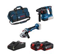 Pack 2 outils 18V Meuleuse GWS 18V-10 + Perforateur GBH 18V-22 BOSCH