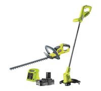 Pack 2 outils 18V ONE+ : Taille-haies 45cm OHT1845 + Coupe-bordures 25cm OLT1825M (avec 1 batterie et 1 chargeur)