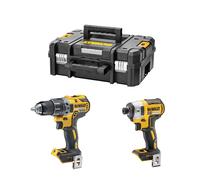 Pack 2 outils 18V Perceuse-visseuse DCD791N + Visseuse à chocs DCF887N DEWALT