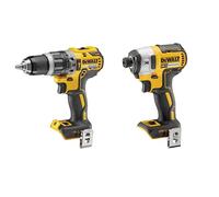 Pack 2 outils 18V Visseuse à chocs DCF887 + Perceuse visseuse à percussion DCD709 DEWALT