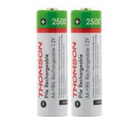 Pack 2 piles rechargeables HR06 AA 2500 mAh - Thomson