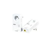 Pack 2 Prises Adaptateurs CPL 600 MBPS PLUG Internet - signal réseau WPS WLAN RJ45