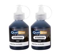 Pack 2 Recharge Encre BT5000 BT6000 BTD60 Bouteille Compatible pour Brother DCP T300 T500W T700W MFC T800W Noir Haute capacité 100 ML