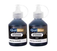 Pack 2 Recharge encre BT5000 BT6000 BTD60 compatible pour Brother Noir Haute capacité 100 ml