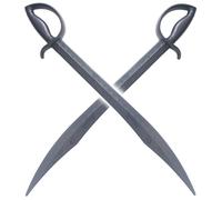 Pack 2 Sabres Pirate Polypropylene Epee Corsaire Epee Cosplay 77cm Décoration