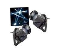Pack 2 spots à LED Blanc de 5W pour Dj's ou Déco Blanc