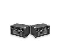 SoundLAB Pack 2 Systèmes de Haut-parleurs Tweeter 5 Voies 400 W