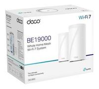 Pack 2 systèmes WiFi 7 Mesh tri-bande 19 Gigabit TP-LINK Deco BE85 Blanc et gris G
