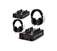 pack 2 tables de mixage dj sono usb bluetooth mix500-bt + 2 casques audio