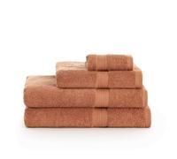 PACK 2 TOALLAS 100% ALGODÓN PEINADO 650 GR. BURNT ORANGE 30X50