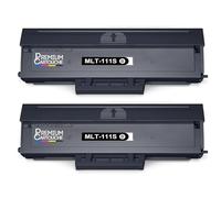 Pack 2 Toner MLT-D111L MLT-D111S SU799A/SU810A Compatible pour Samsung Xpress M2020 M2020W M2022 M2022W M2026 M2026W M2070 M2070F M2070FW M2070W Noir avec Puce 1800 Pages