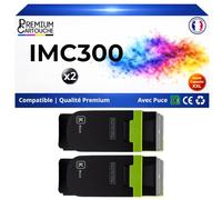 Pack 2 Toners 006R04831 Compatible pour Xerox C320 C325 Noir 8000 Pages