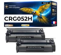 Pack 2 Toners 052H Compatible pour Canon Noir 9200 Pages