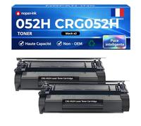 Pack 2 Toners 052H Compatible pour Canon Noir 9200 Pages