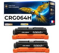 Pack 2 Toners 064H CRG-064H Compatible pour Canon Noir 13 000 Pages