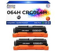 Pack 2 Toners 064H CRG-064H Compatible pour Canon Noir 13 000 Pages