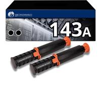 Pack 2 Toners compatible avec HP 143A noir
