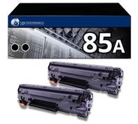 Pack 2 Toners compatible HP 85A noir Noir G