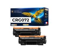 Pack 2 Toners Générique Canon CRG072 Noir 1400 pages compatible i-SENSYS LBP 122dw