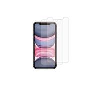 Pack 2 Verre Trempé pour iPhone 11/XR Plat Anti-rayures Transparent