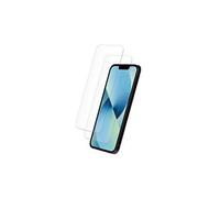 Pack 2 Verre Trempé pour iPhone 14/13 PRO/13 Plat Anti-rayures Transparent