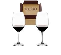 Pack 2 Verres Riedel Vinum XL - x2 Coupe Vin Rouge Verre Fin - Restaruante New World 447/00 - Meilleure Sélection ENOVINOS