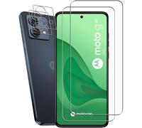 Pack 2 Verres Trempés + 2 Protections Caméra Pour Motorola Moto G84 5g ¿ 0,25 Mm, 9h Anti-Rayures, Ultra Résistant, Toucher Sensible, Pose Facile Sans Bulles