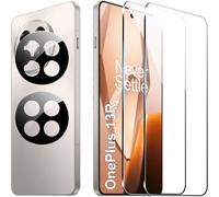 Pack 2 Verres Trempés + 2 Protections Caméra Pour Oneplus 13r 5g - 9h, 0,33 Mm, Anti-Rayures, Anti-Bulles, Revêtement Oléophobe