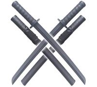 Pack 2 Wakizashis en Plastique Wakizashi Polypropylene Epee + Fourreau Wakizashi Japonais
