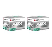 AgfaPhoto Pellicule 35 mm APX 400 PROF 135-36 – Pack de 2