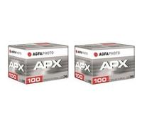 Pack 2 x Pellicule AGFAPHOTO APX100 Professionnel 135-36 B&W Negro