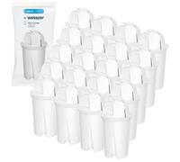 Pack 20 Cartouche Filtrante pour Carafe remplacement BRITA Classic, Dafi Classic, PearlCo Classic Wessper AQUACLASSIC Aquaphor B100