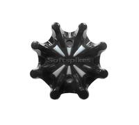 Pack 20 crampons Softspikes pulsar fixation ""pins"" - noir/gris - TU