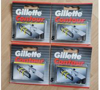 Pack 20 Lames GILLETTE "CONTOUR" Lot Rechange Rasoir HOMME Genre Contour Plus +