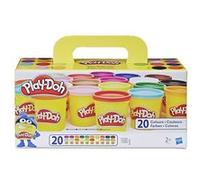 Pack 20 pots de Pâte à modeler Play-Doh La Pate Super couleurs E