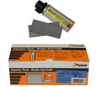 Spit Pack pointes F18 tête homme 1,2 x 38 mm + cartouches de gaz PASLODE