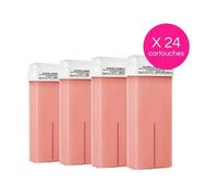 Pack 24 Cartouches Cire Jetable Titane Rose Xanitalia