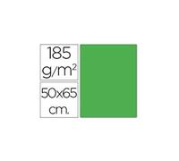 Pack 25 Feuilles Carton Iris 50x65 185g Vert Pomme Canson C200040237